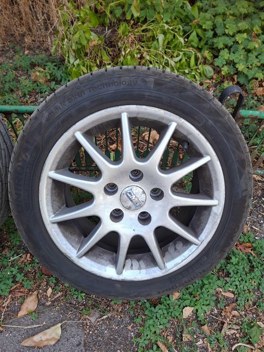 15" Алуминиеви джанти с 15" гуми нов дот 03.2025 за Мерцедес А класа