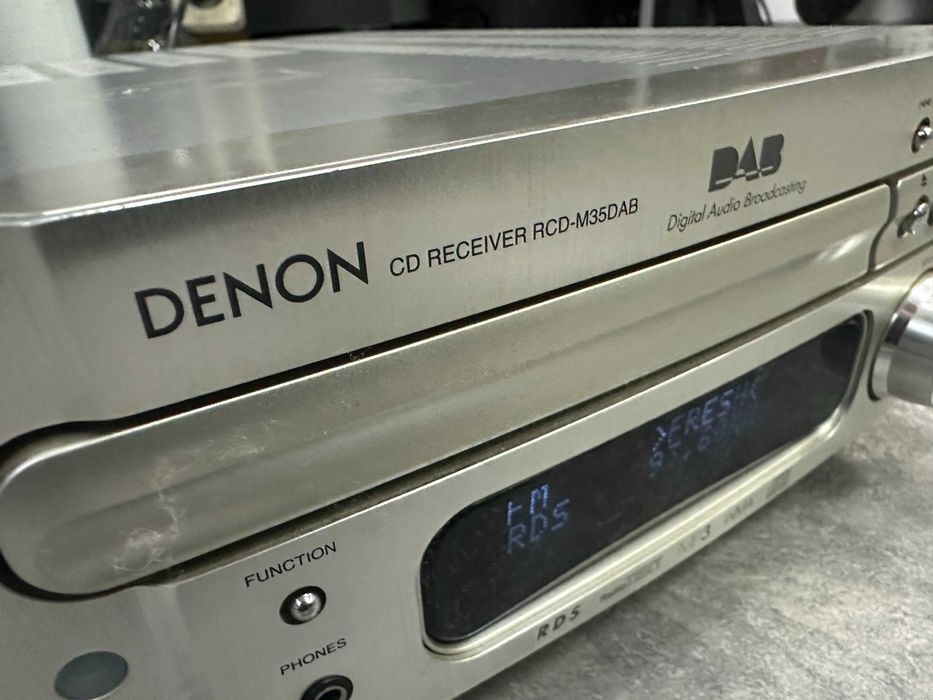 Мини аудио система Denon RCD-M35DAB Receiver CD Player Tuner RDS Radio