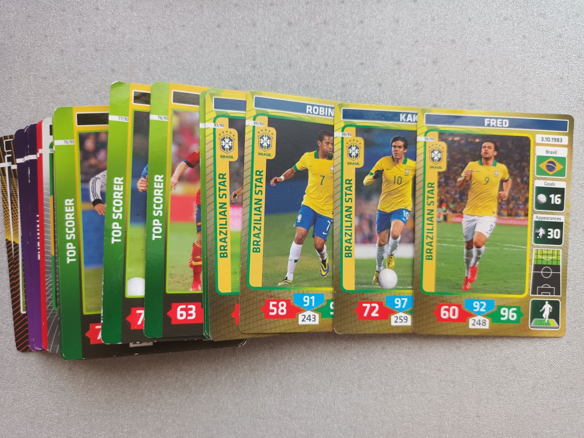 Cartonase Panini World Cup 2014 Brazilia