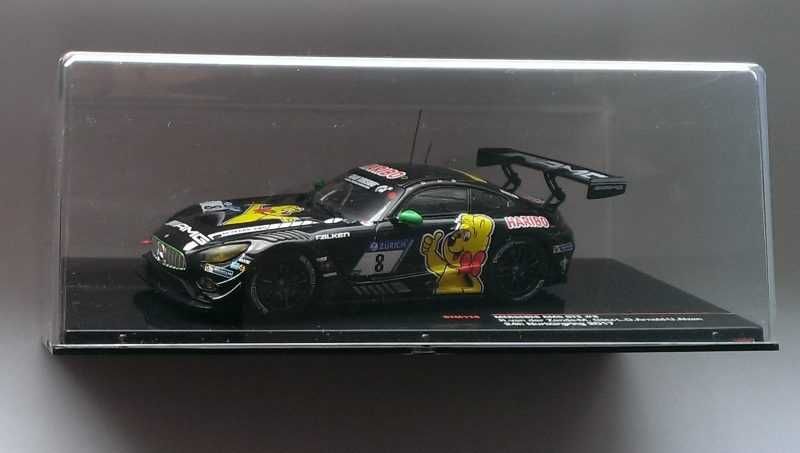 Macheta Mercedes Benz AMG GT3 Haribo 24h Nurburgring 2017 - IXO 1/43