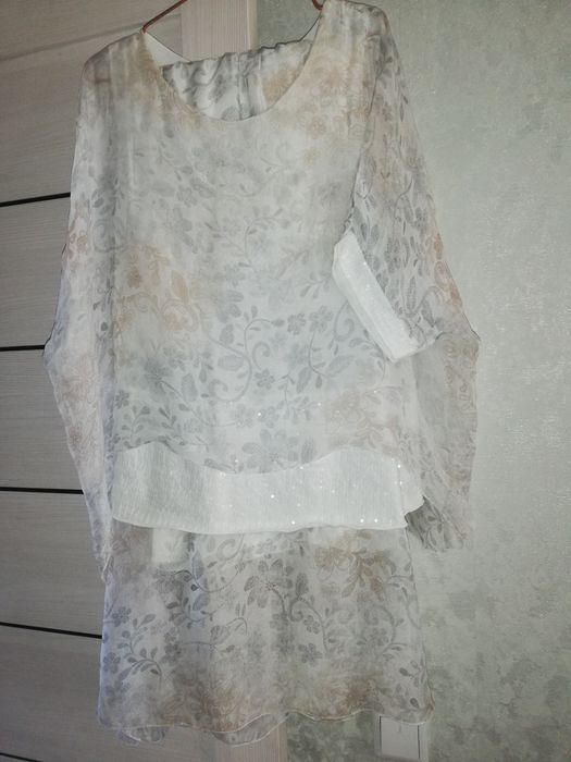 Летний шифон костюм