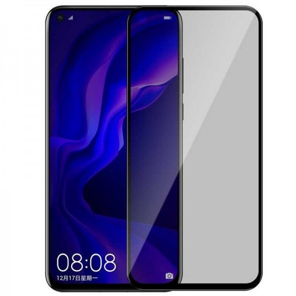 Huawei P40 P30 PRO - Folie Sticla Curbata 6D Privacy Anti Spy