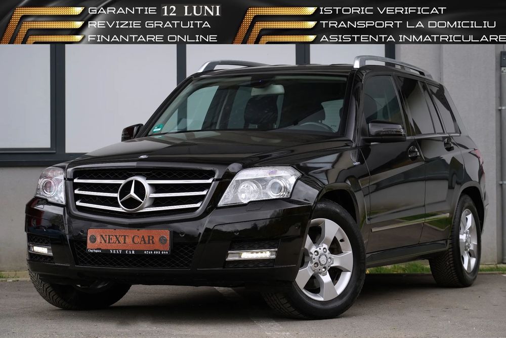 Mercedes-Benz GLK GARANTIE 12 LUNI*RATE*REVIZIE*170CP*4x4*Automat*Piele*Navi*Xenon*Led