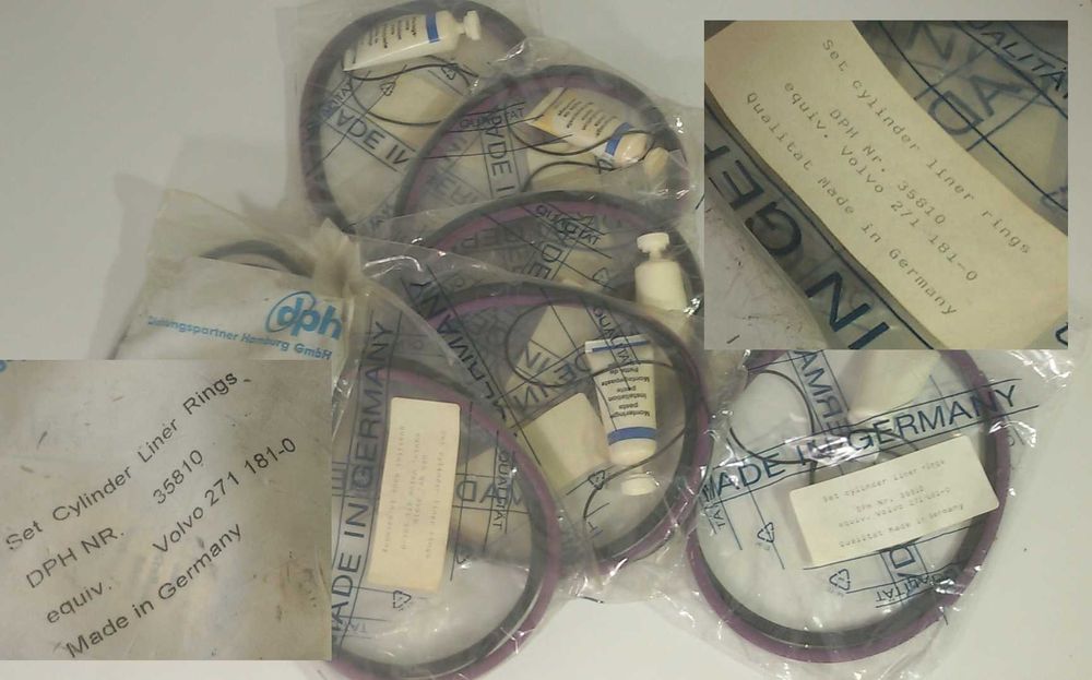 Лот уплътнения, гарнитури и т.н. на dph за DAF, Volvo, Scania и MAN