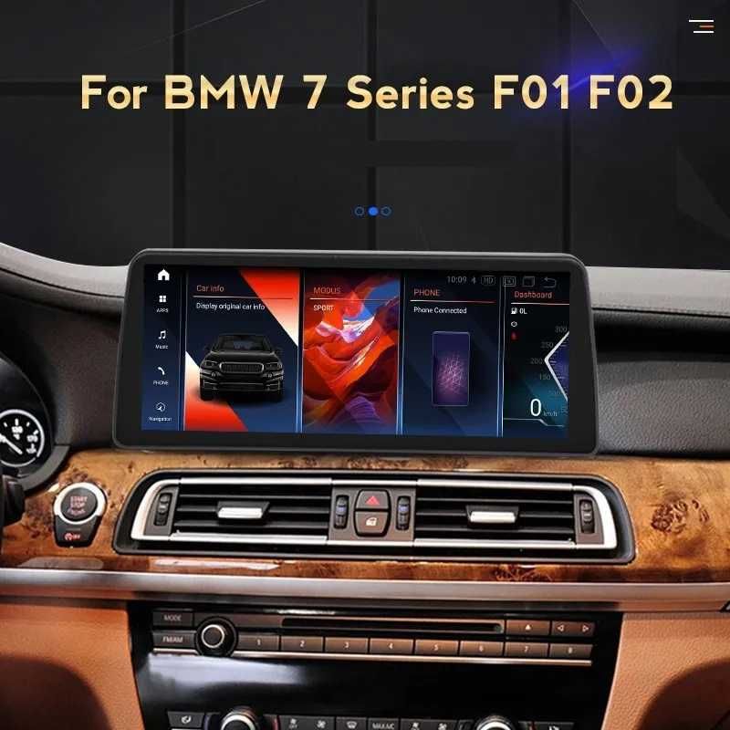 Navigatie BMW Seria 7 F01 2009 - 2015 Ecran 12.3 inch QLED Full HD Nou