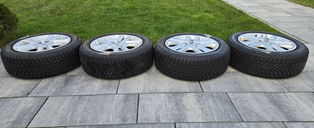 jante cu anvelope iarna pentru audi Q5 și opel 205 55 r16