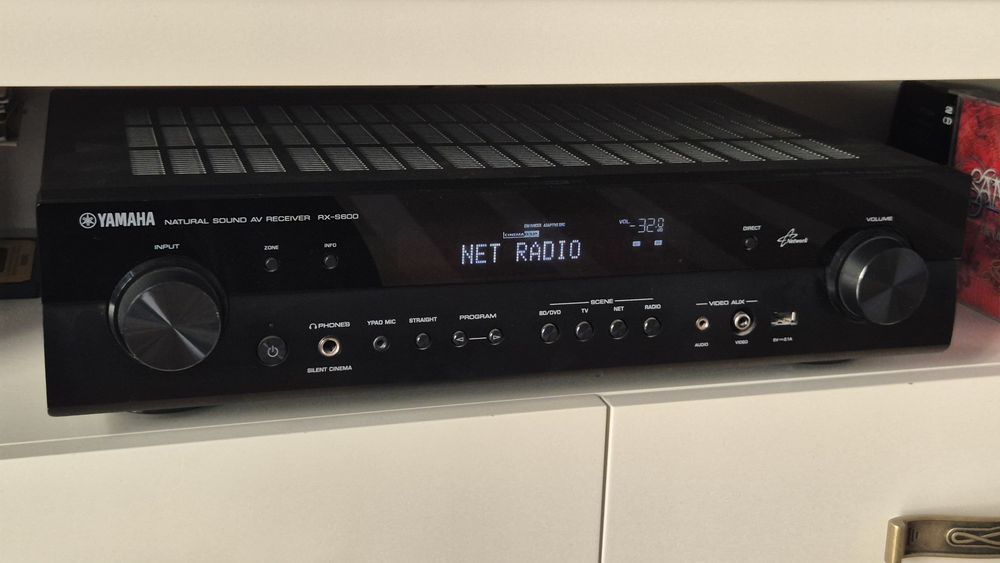 Receiver Yamaha Rx S600 slim USB Arc