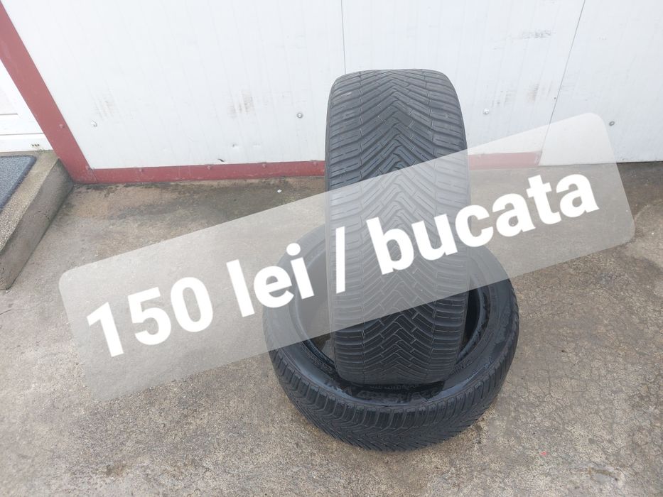 150 lei bucata! Doua anvelope ALLSEASONS 225 45 17 Continental