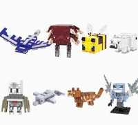 Set 8 Minifigurine tip Lego Minecraft cu Strider si Phantom