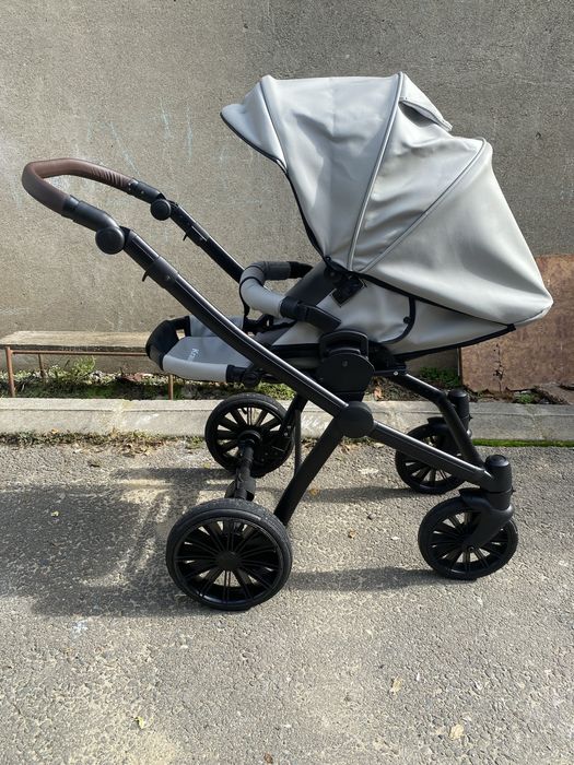 Carucior Krausman Rider soft light grey 3 in1