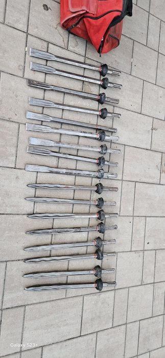 Dălți  Șpițuri Te 1000 Bac sertizat  Th 32 Geanta Hilti
