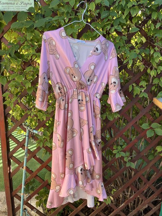 Rochie roz trandafiriu