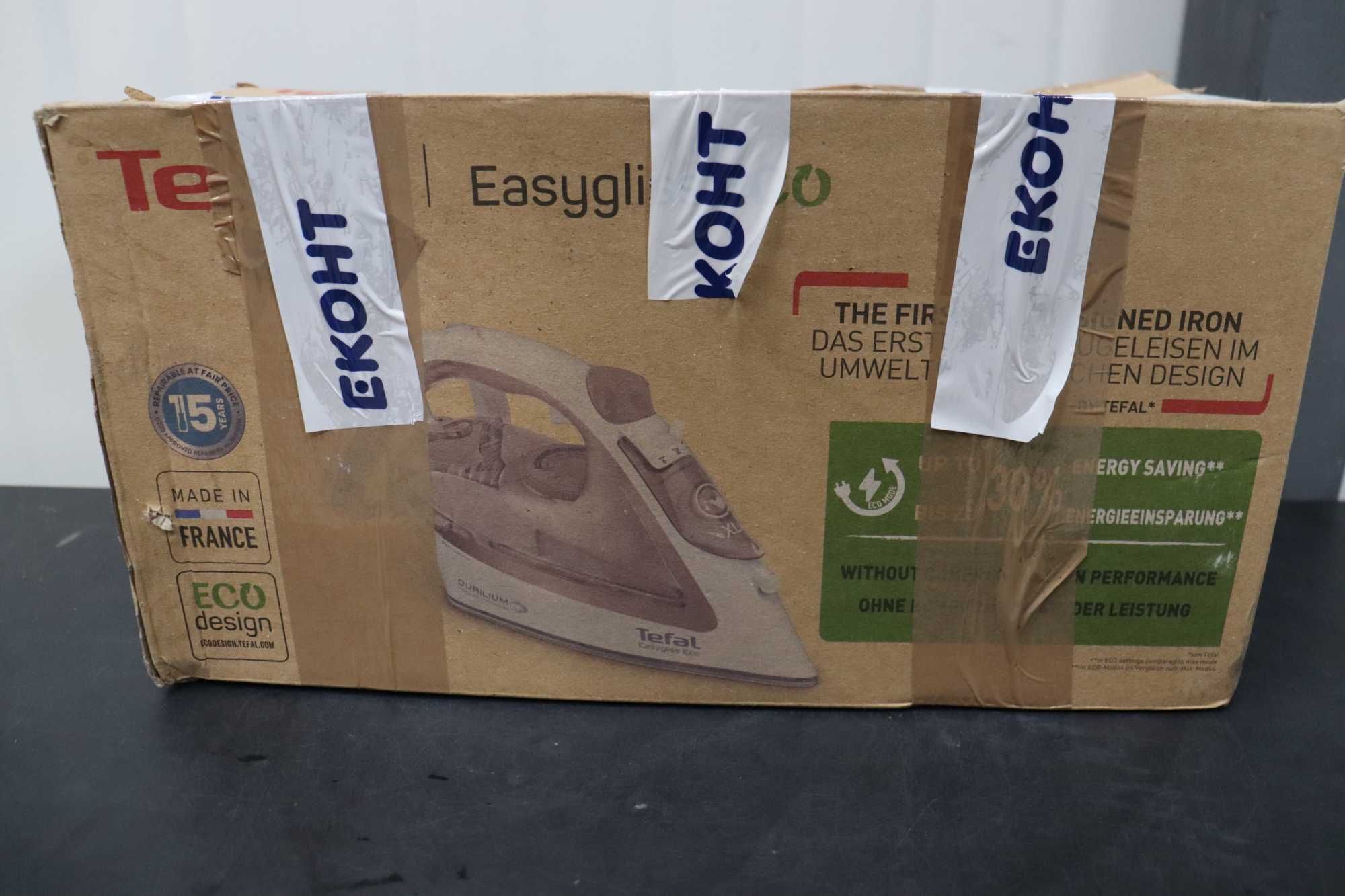Парна ютия Tefal FV5780 Easygliss Eco 2800W 240g/min Durilium AirGlide