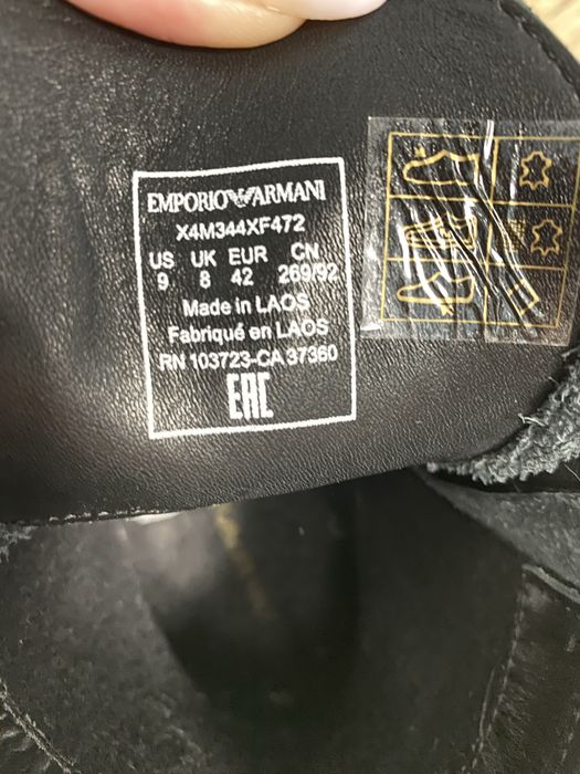 Ghete barbati Emporio Armani