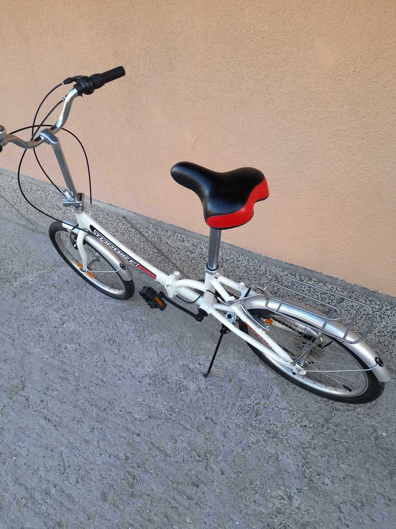 Продава се немско, сгъваемо алуминиево колело 20" цола