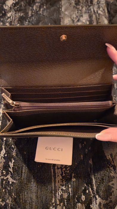 GUCCI,ОРИГИНАЛ! Лимитирана серия! НОВА/Портфейл