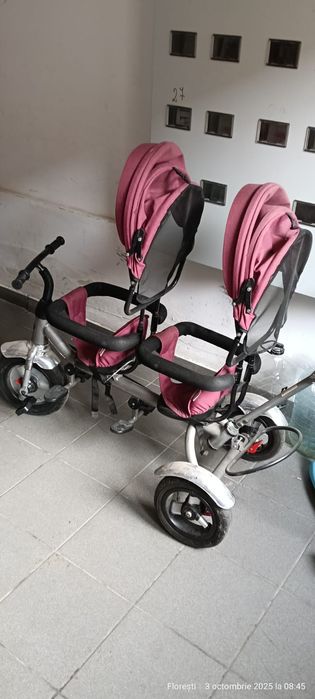 Vând tricicleta gemeni
