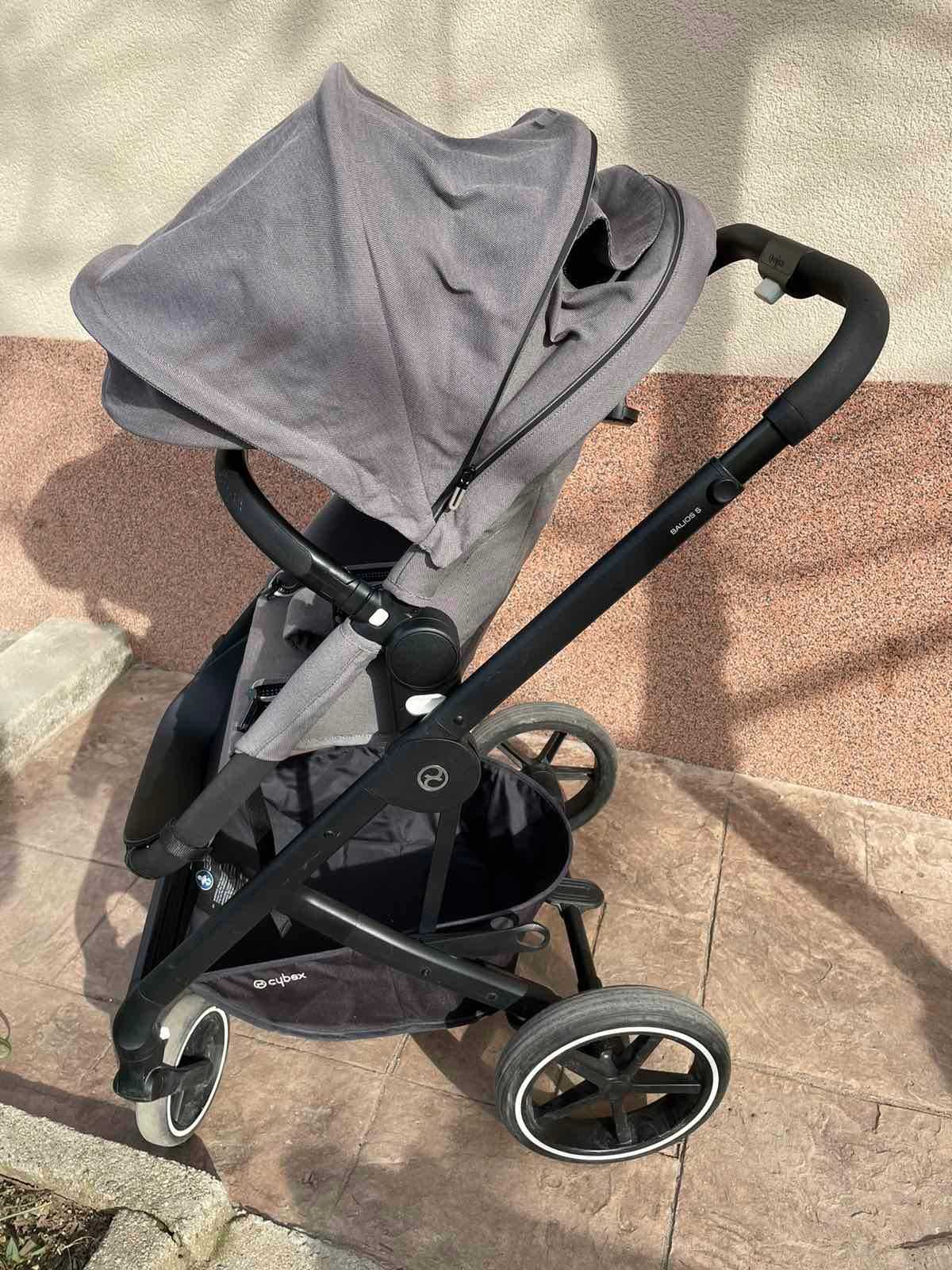 Бебешка количка Cybex Balios S 2 в 1 Soho Grey