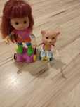 Set jucarie dansează canta Mappy Papusa Bibi 28 cm Ursuletul functii