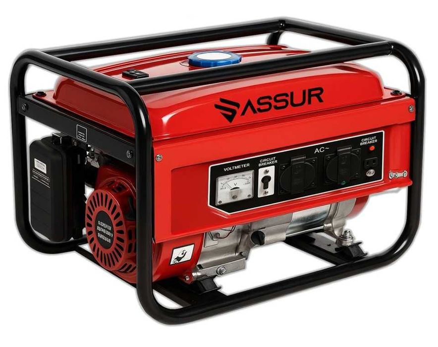 Професионален Бензинов Генератор За Ток, 3000Watt-3KW, 2 Години Гар.