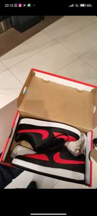 Nike Court Borough Red and Black