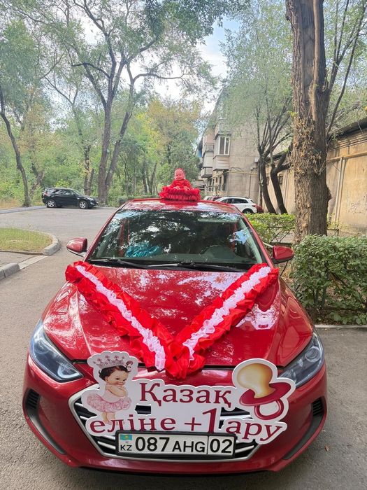 Выписка из роддома оформление машины Мишка Тедди Зайка