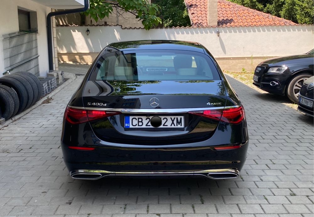 Оборудвани оригинални предна , задна броня и решетка за w223 S class