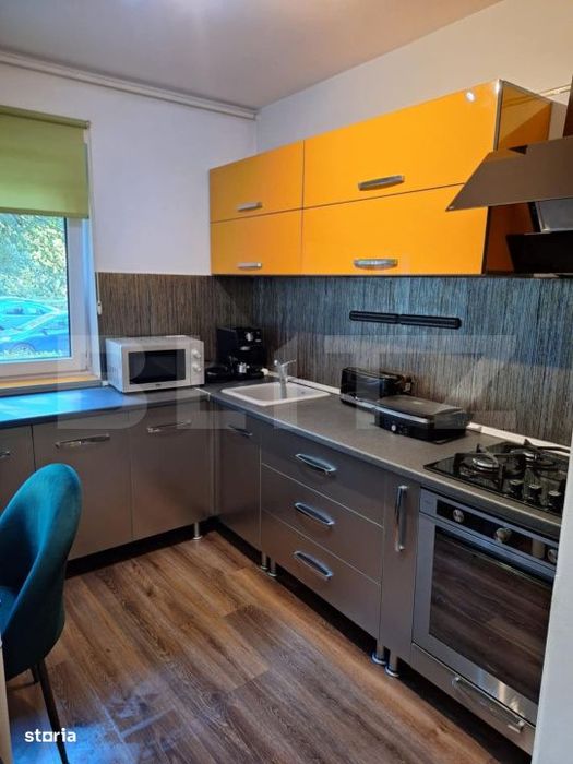 Apartament 2 camere, parter – complet renovat, mobilat si utilat –