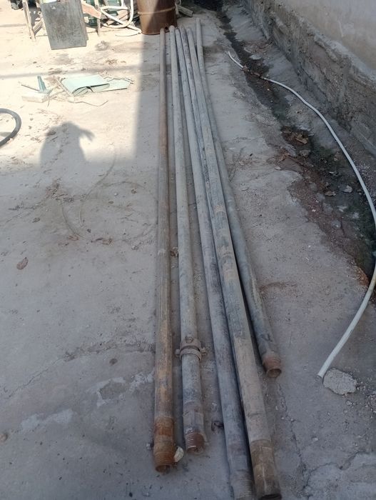 алюминиевые буровые трубы
Длина 6м
Диаметр 70 мм
Диаметр сте