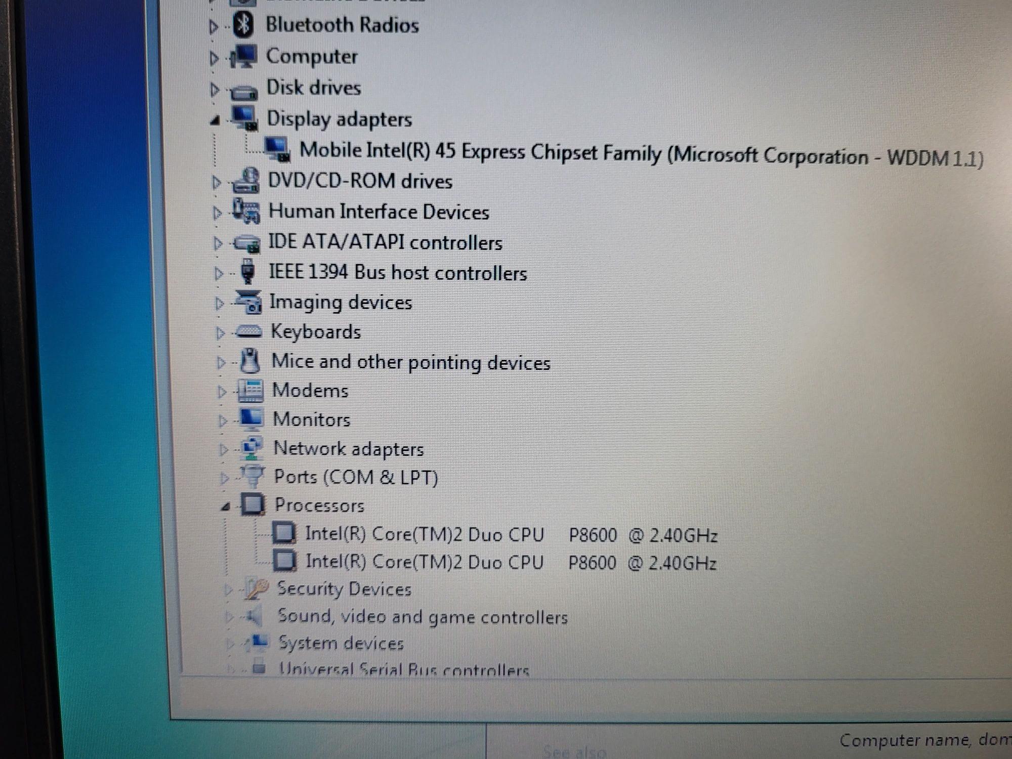 vand laptop pt diagnoze HP 6730b..14 inch..cu mufa port serial.