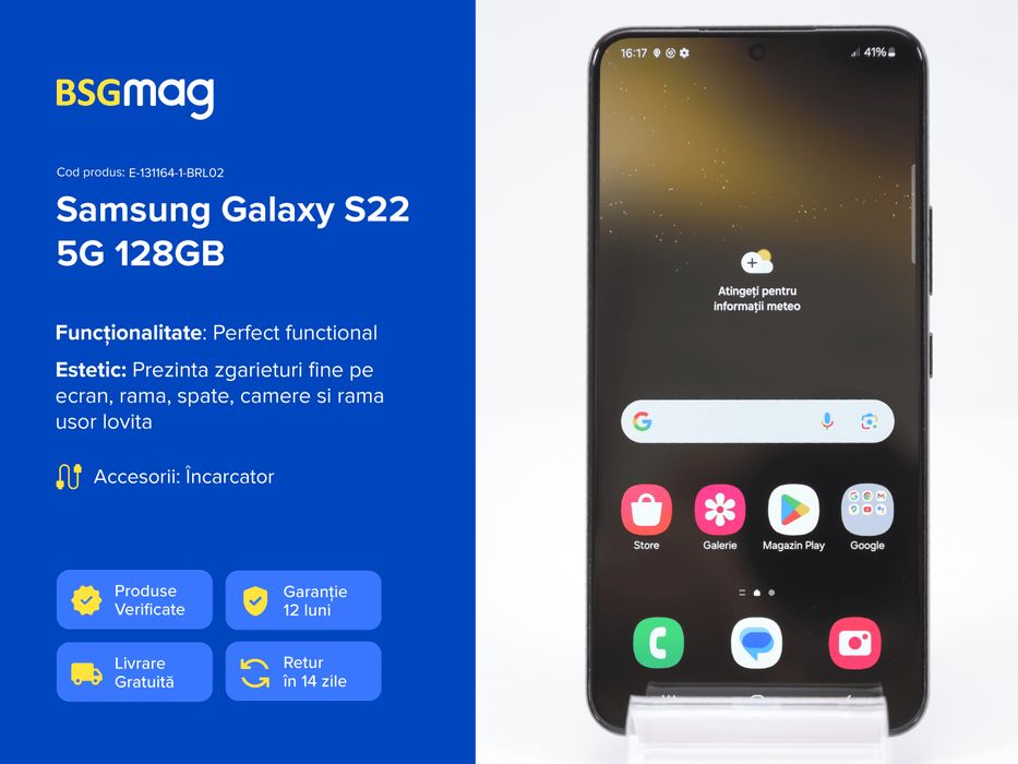 Telefon Samsung Galaxy S22 5G 128GB - BSGmag
