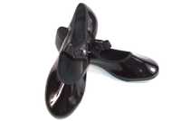Pantofi pt dansat STEP, 34, piele lac, Made in Rep. Dominicana, ca NOI