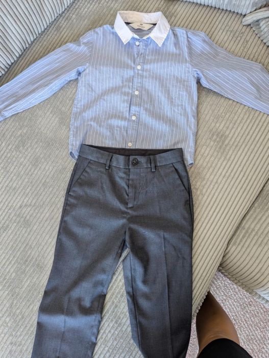 Pantaloni de costum cu cămașa pt băieți