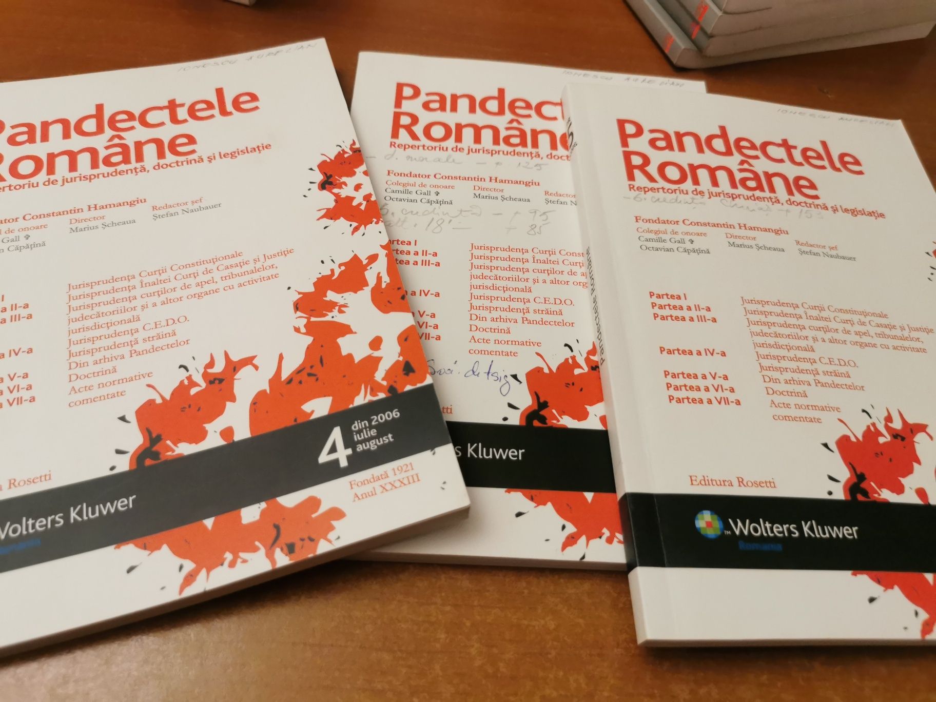Pandectele Române 2002-2006 complet