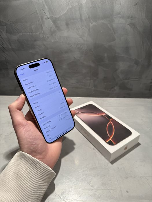 КАТО ЧИСТО НОВ Iphone 16 Pro Desert