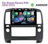 Мултимедия Двоен дин за Nissan NAVARA Навигация плеър екран Android