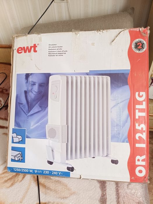 Масляный радиатор EWT OR 125 TLG