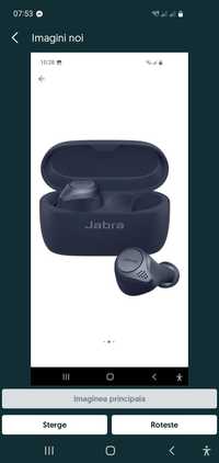 Casti audio, wireless, marca Jabra Elite 75t, noi