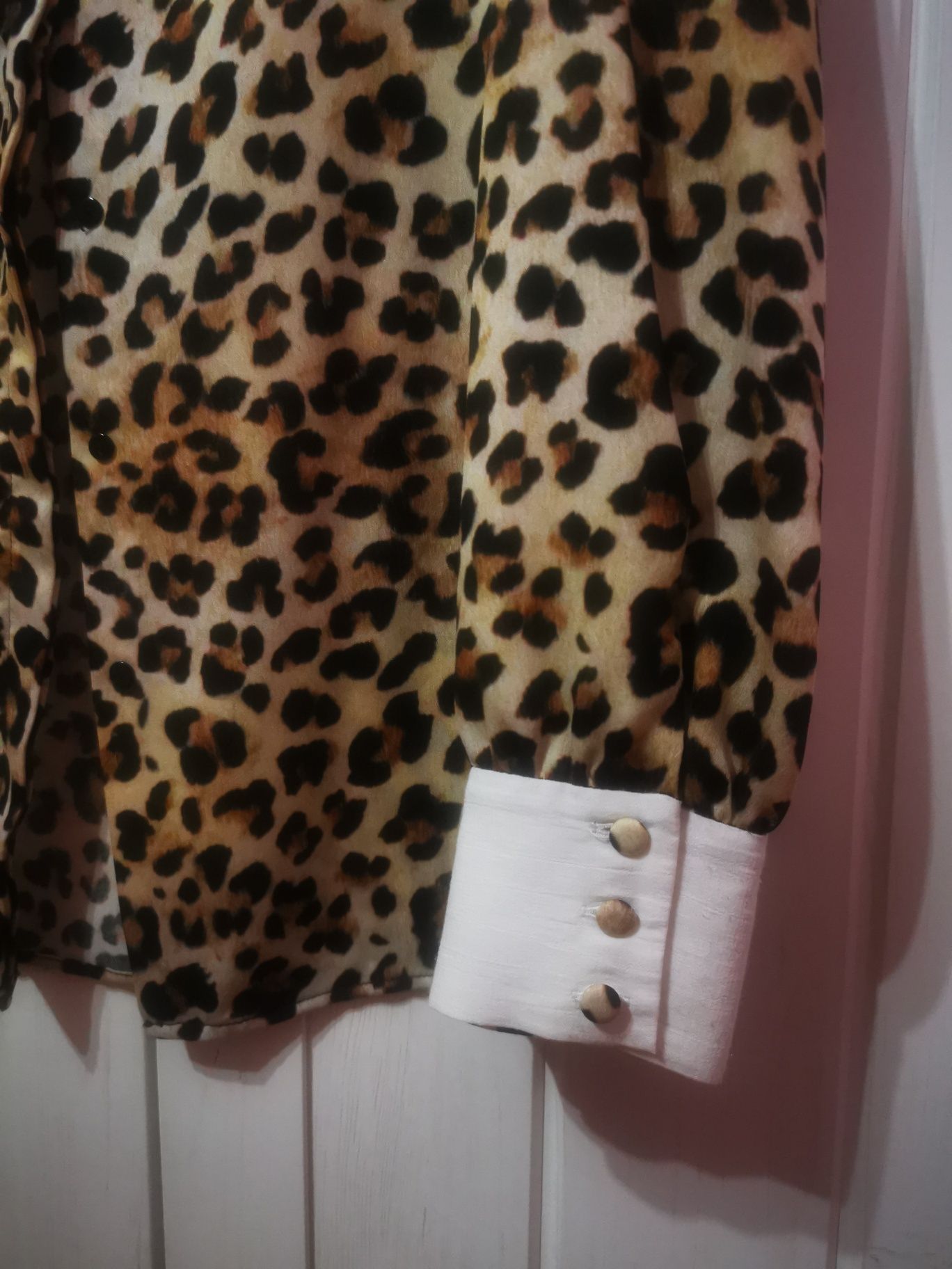 camasa ZARA animal-print