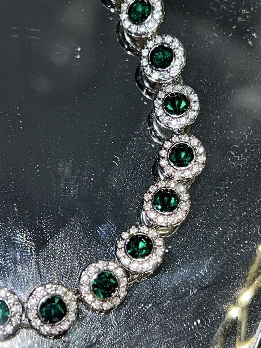 Colier Una Angelic verde