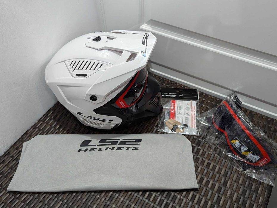 Casca moto scooter /cross LS2 Drifter, marime S - open/full face