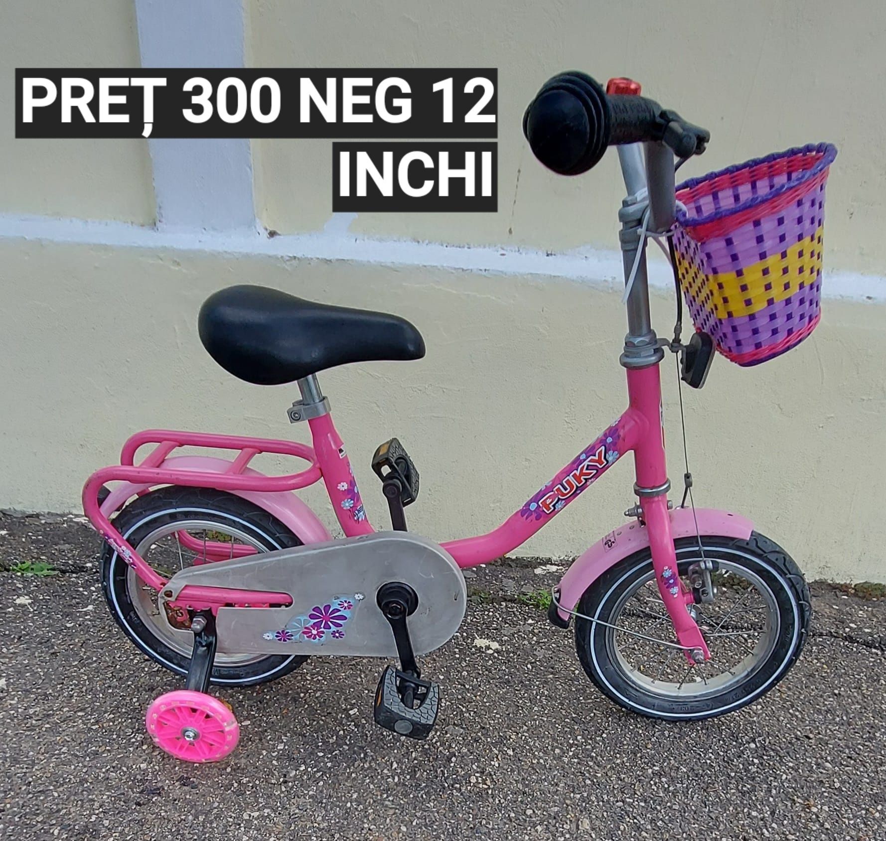 Bicicleta de copii 12 și 14   inchi