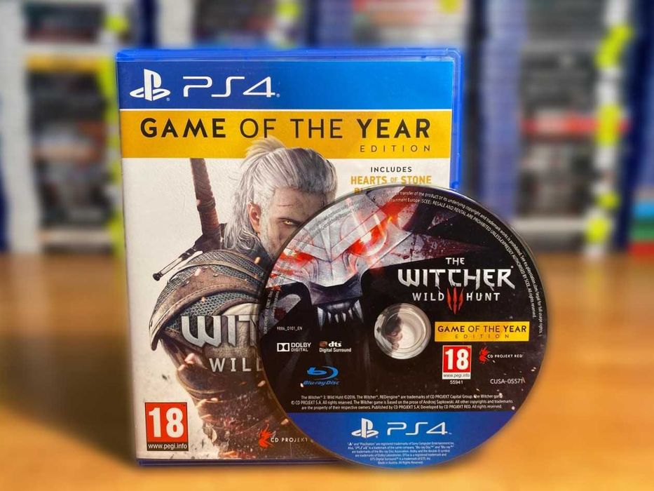 Ведьмак 3: Дикая Охота Игра Года Пс4/ The Witcher 3: Wild Hunt PS4/PS5