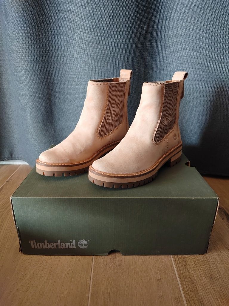 Cizme TIMBERLAND 37 - TB0A1S9Z -piele/nubuc botine femei, damă, woman