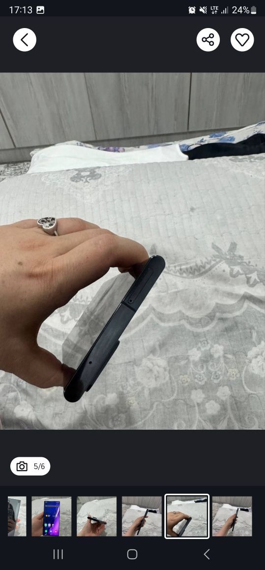 Samsung note 20 ultra qora 256 taligi ideal xolatta radnoy xamma narsa