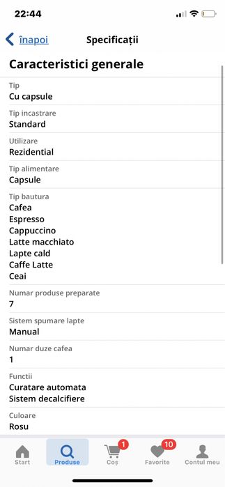 Espressor Bosch Tassimo Vivy II TAS1403, 1300w, 3.3 bar, 0.7l