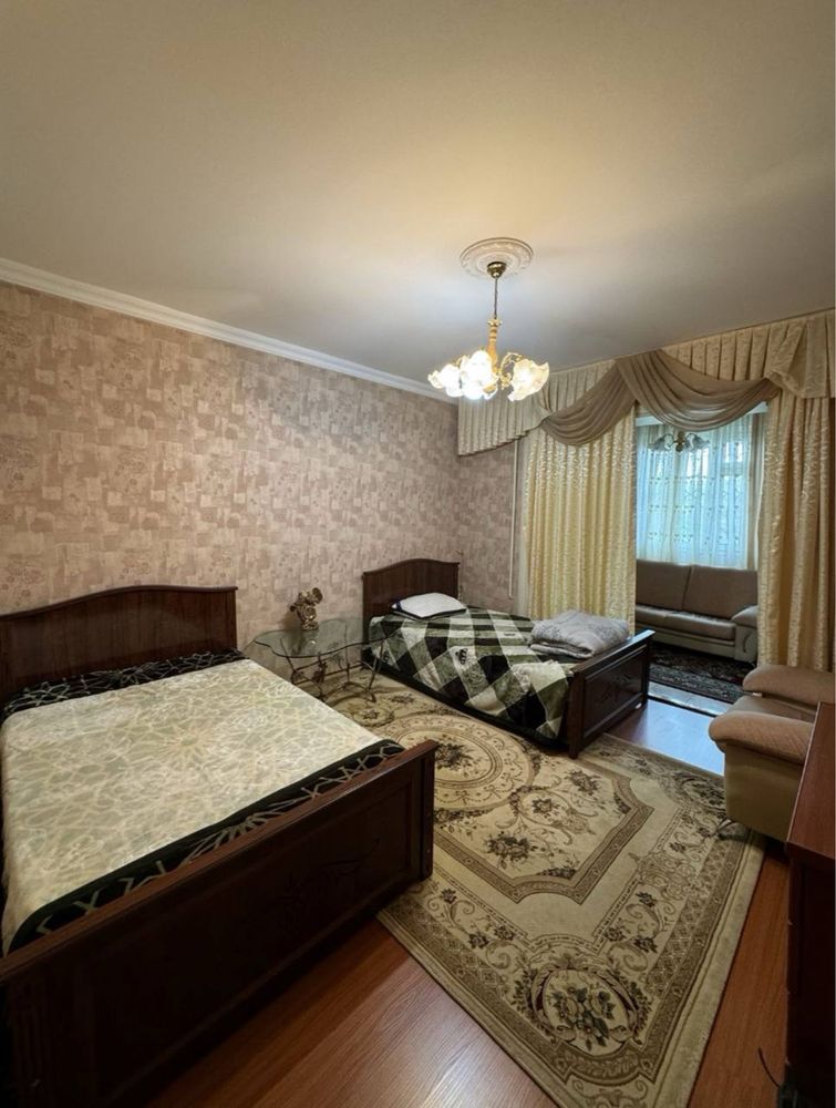 Улица Нукус 4х комнатная, Банковский дом 150 м2 за 198.000 с мебелью
