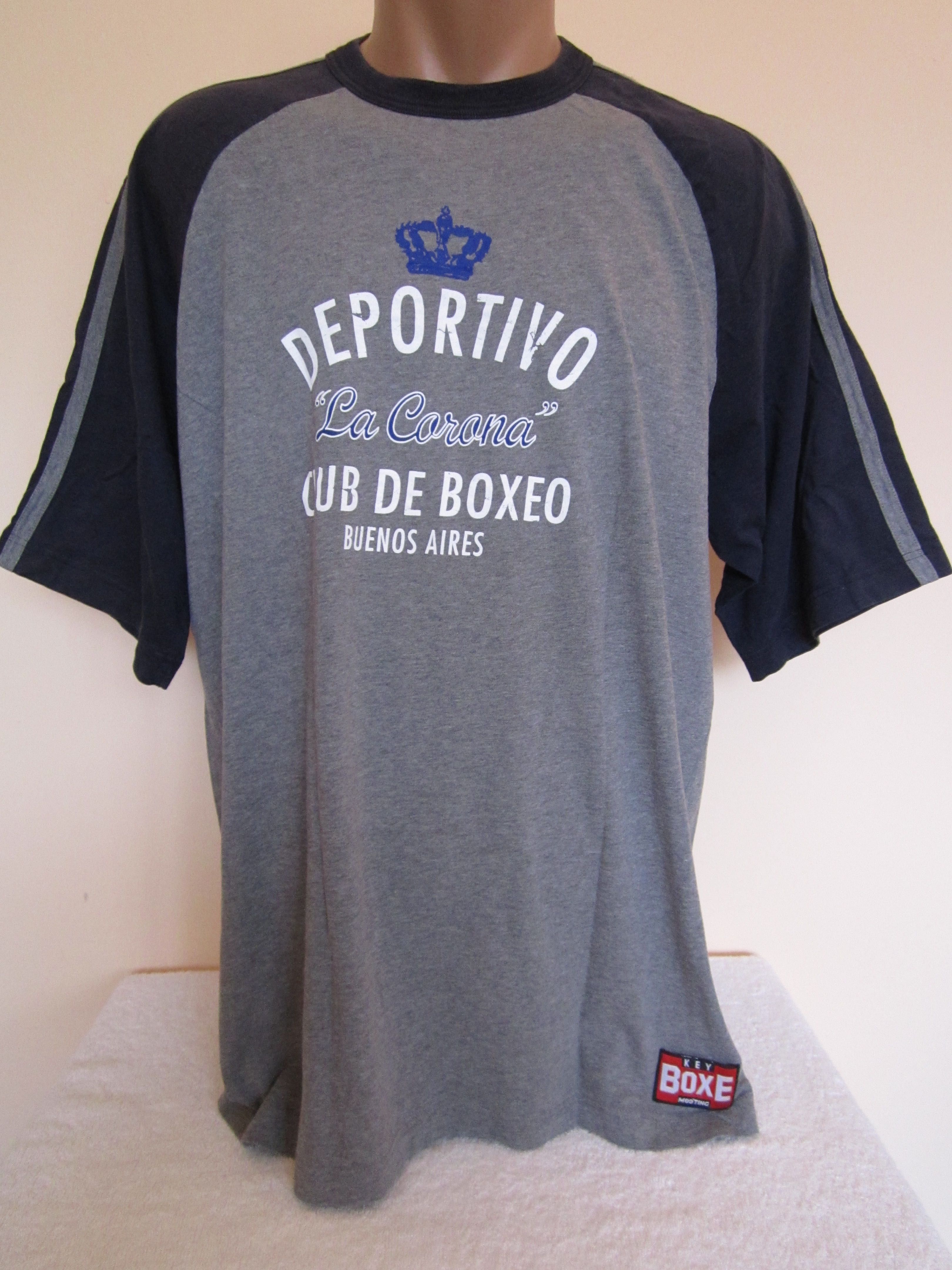 оригинална сива тениска за бокс на MEETING SPORT размер XL от Италия