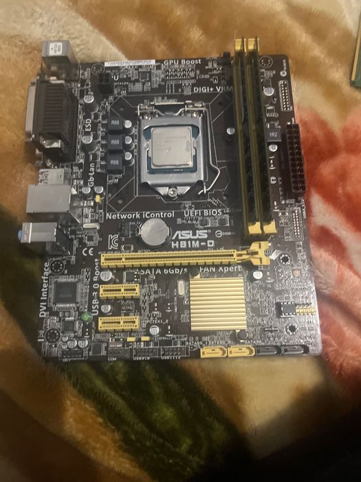Asus HB1M-D дъно