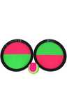 Set mingie si plansa , plastic, multicolor